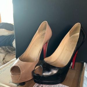 Christian Louboutin Altadena platform pumps 38 US 7.5